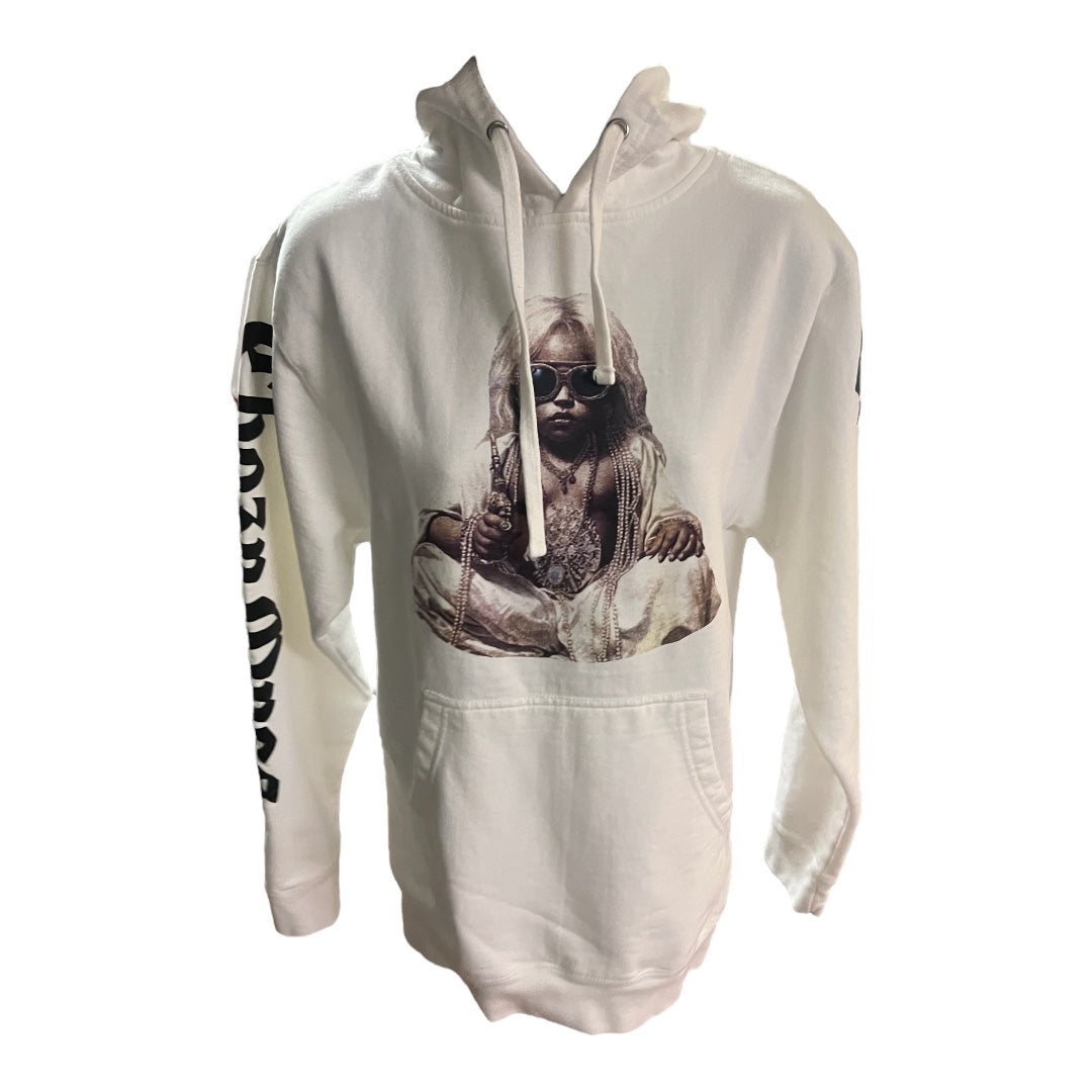 Baby Powder White Baby Gypsy Hoodie