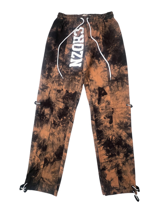 Brown Dye Hyphy Track Pants