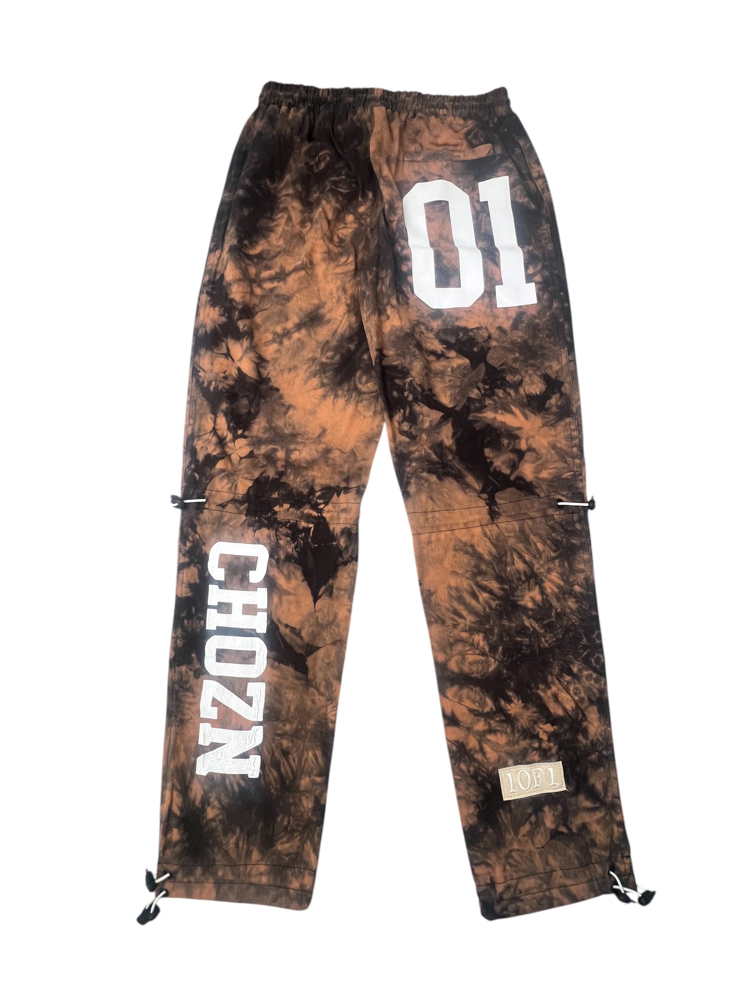 Brown Dye Hyphy Track Pants