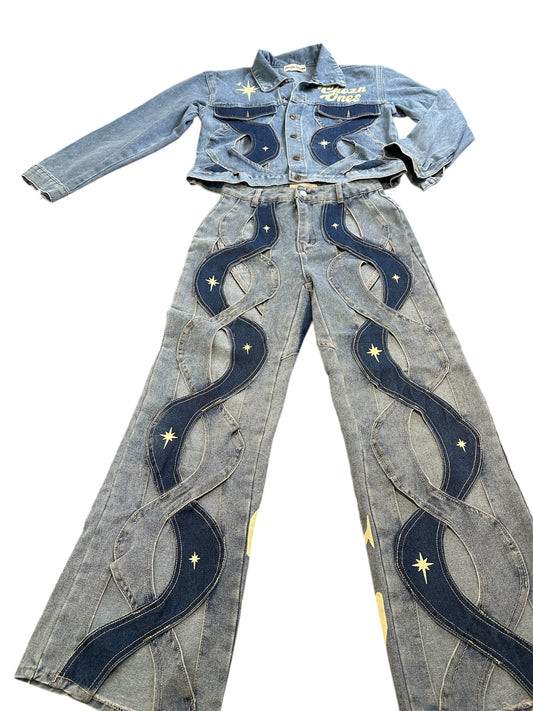 Heart of a Chozn One Denim Set