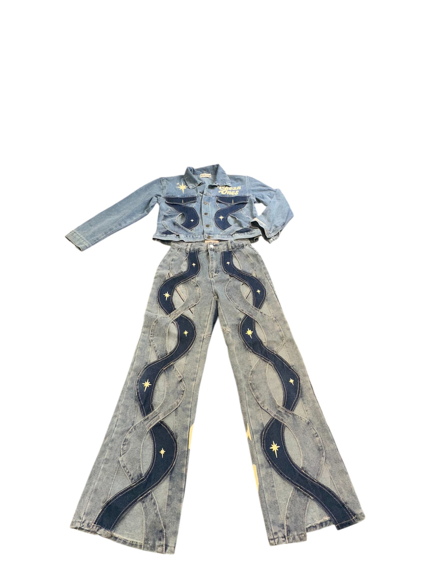 Heart of a Chozn One Denim Set