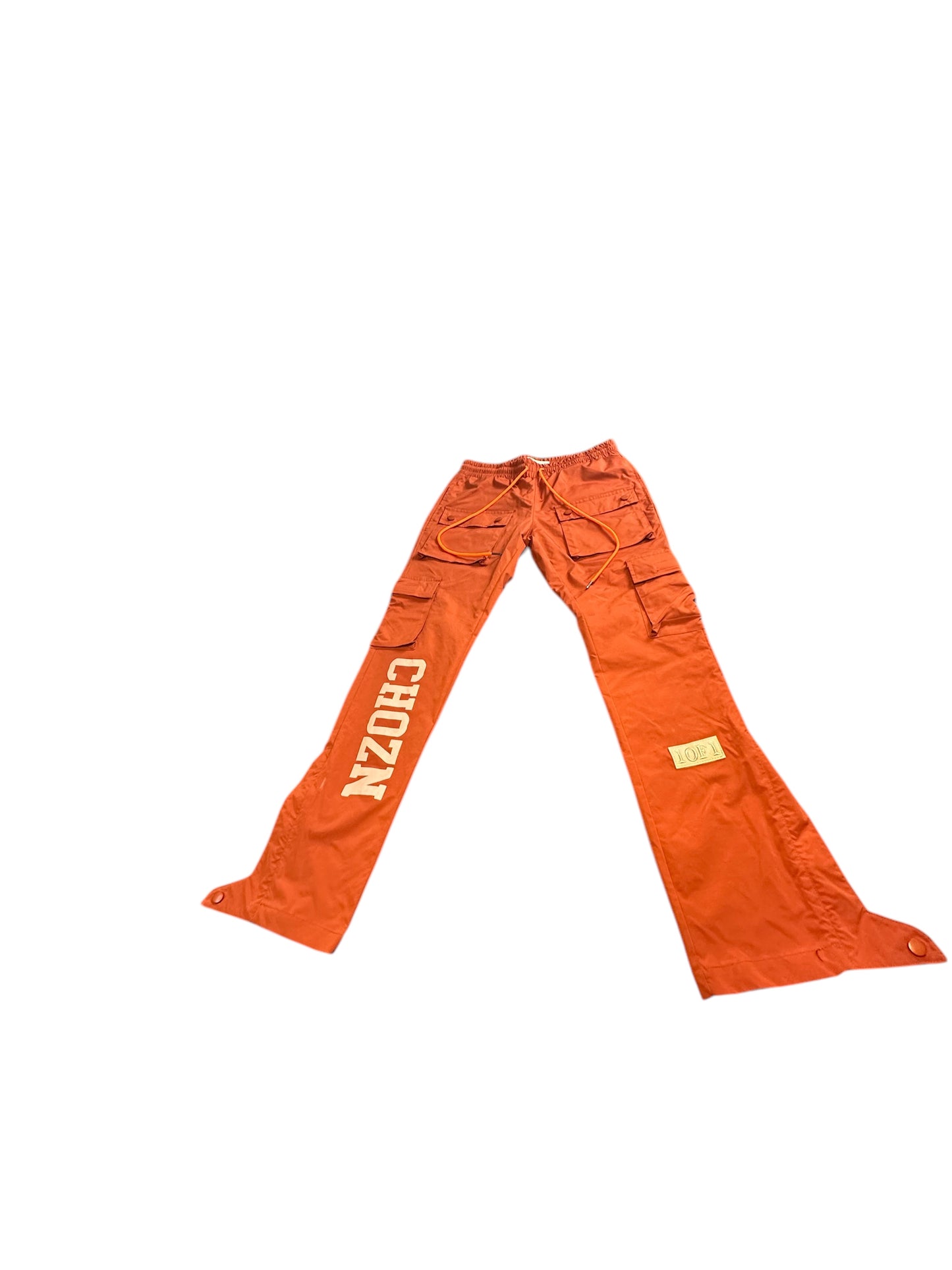 Orange Flare Pants