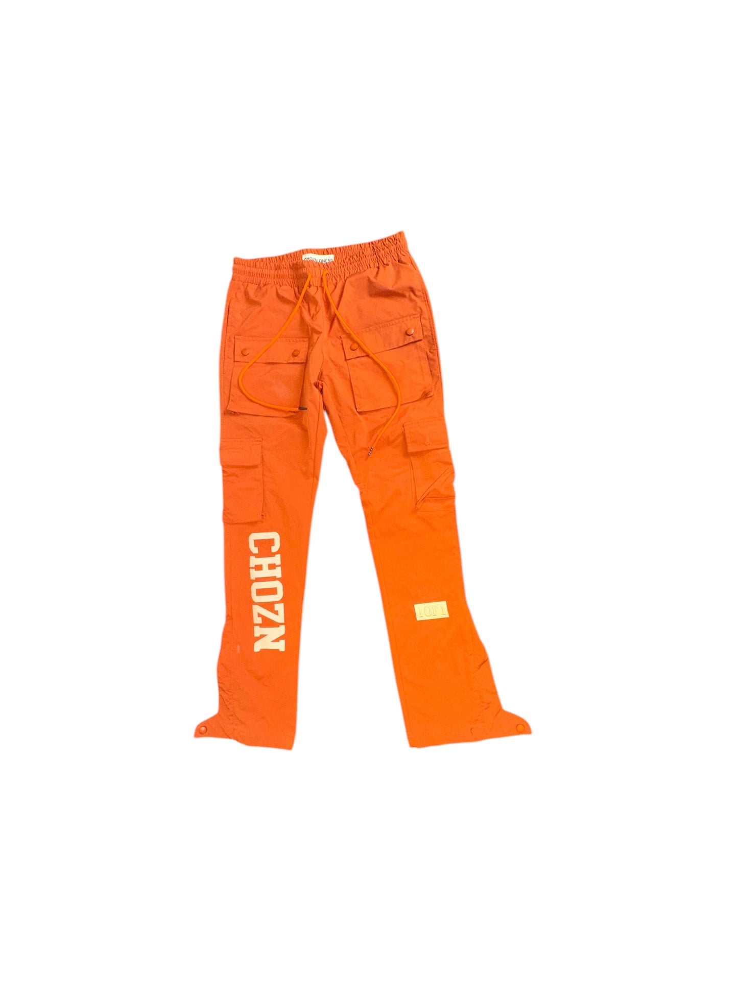 Orange Flare Pants