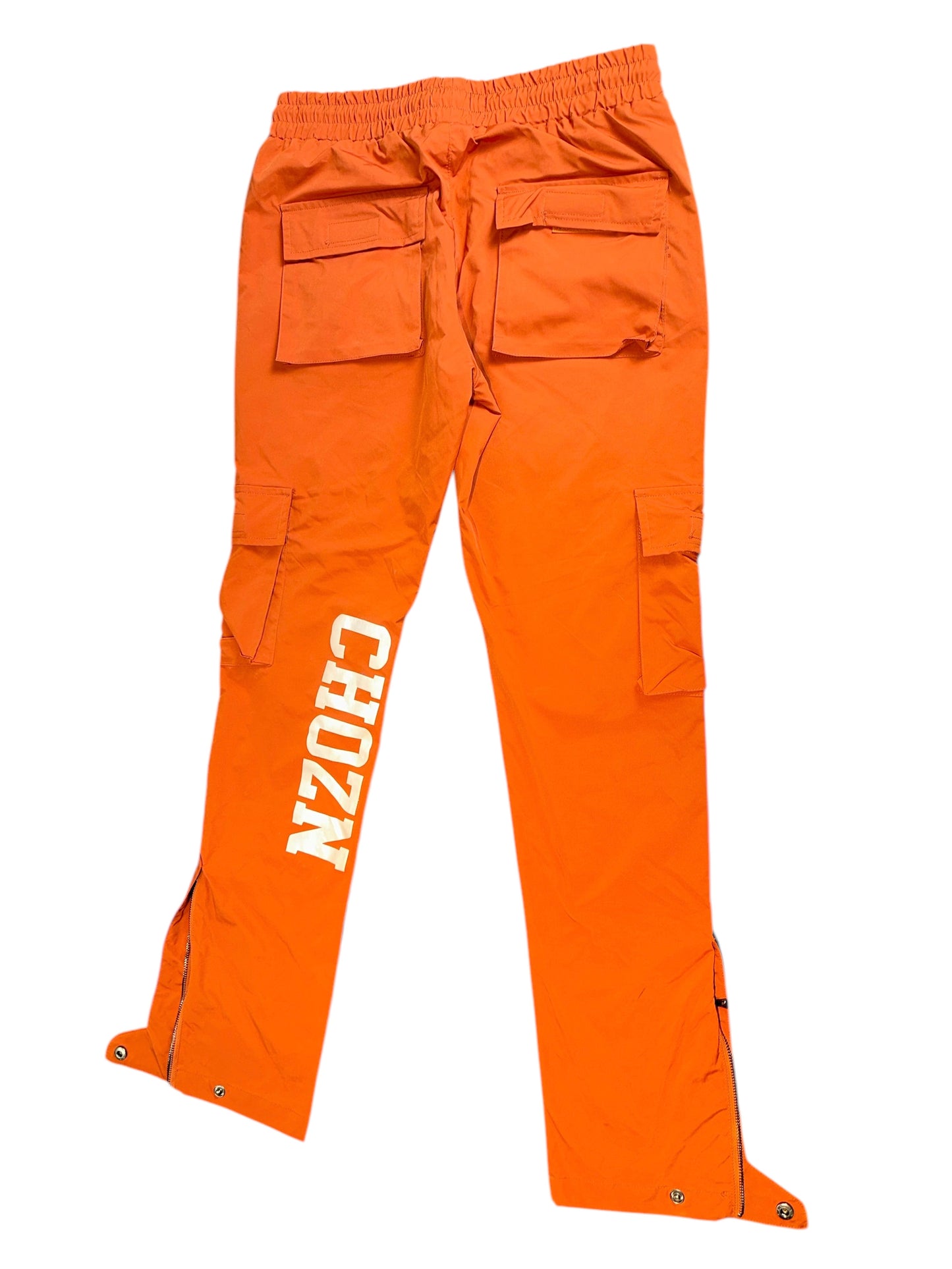 Orange Flare Pants