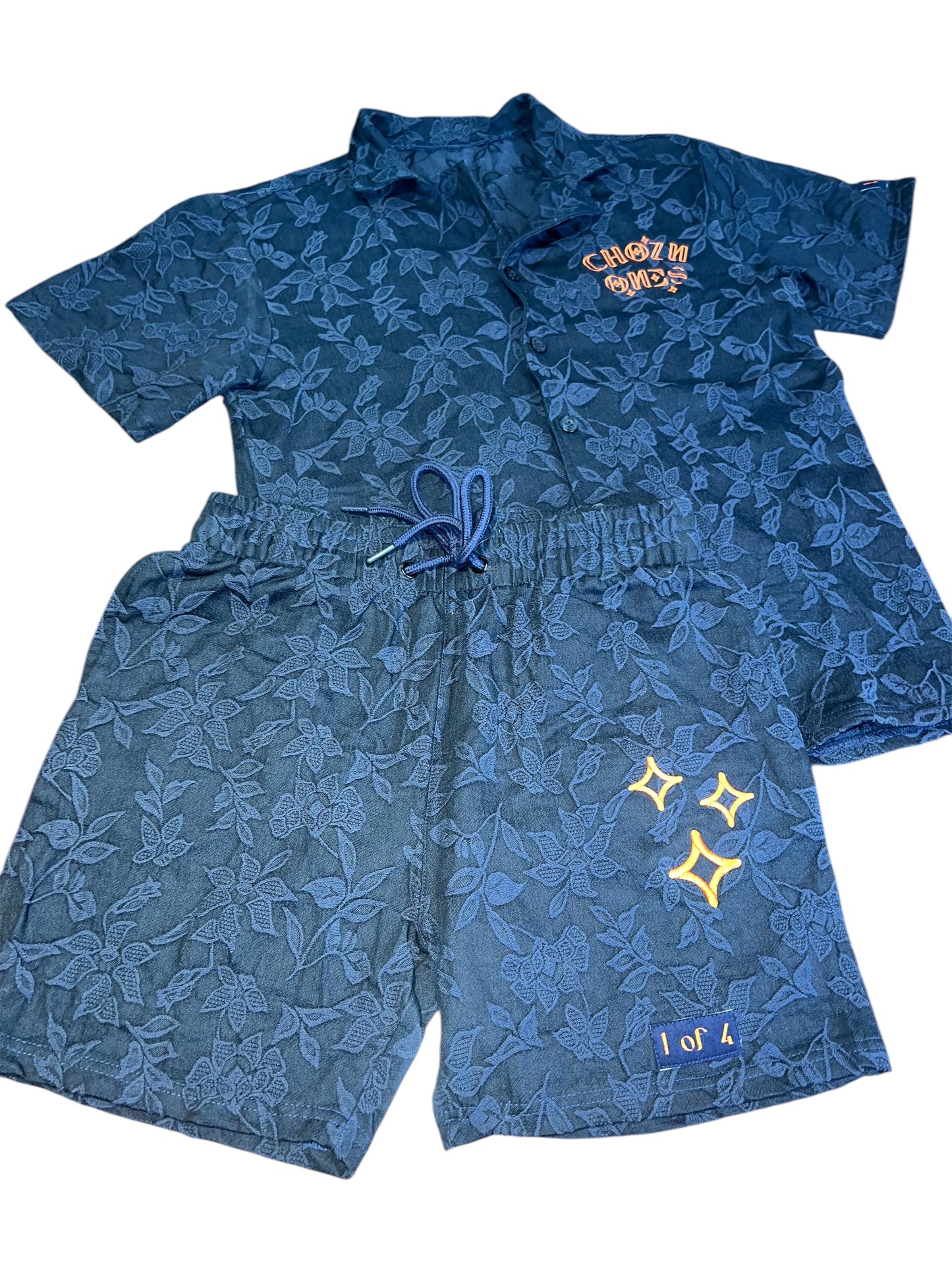 Navy Floral Sets