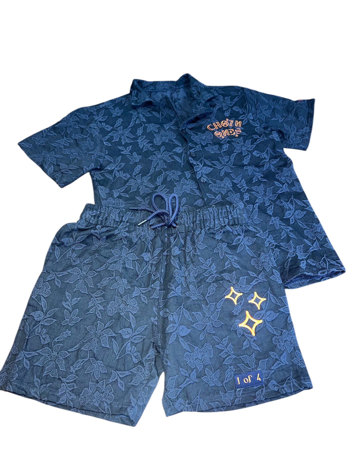 Navy Floral Sets