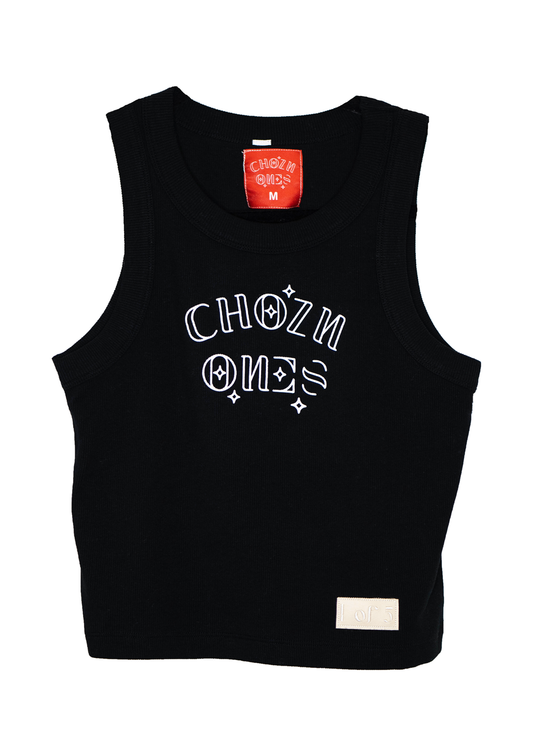 Chozn Ones Wmns Ribbed Wife Helper Black