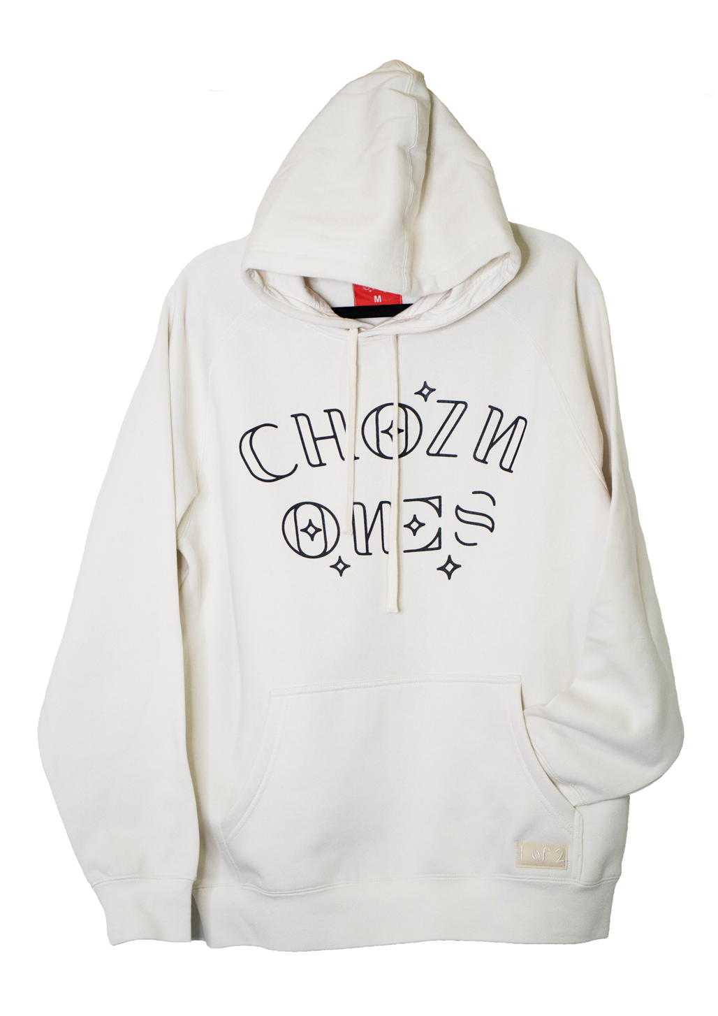 Chozn Ones Unisex Cream Heavyweight Hoodie