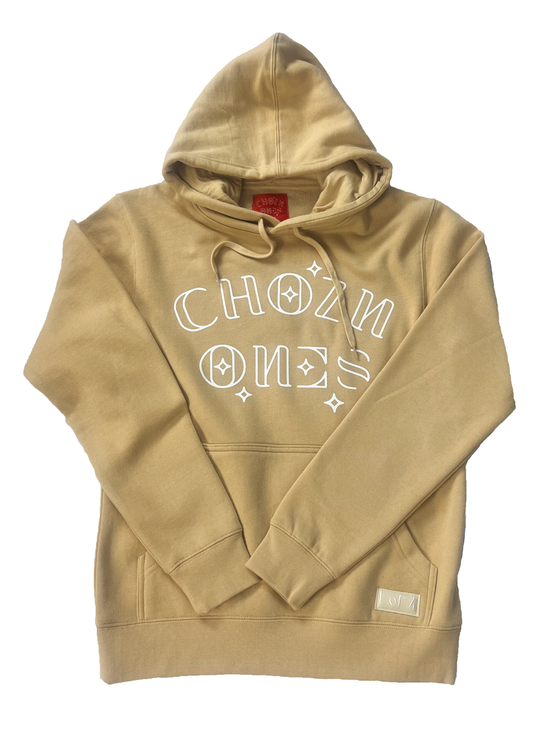 Chozn Ones Tan Heavyweight Hoodie