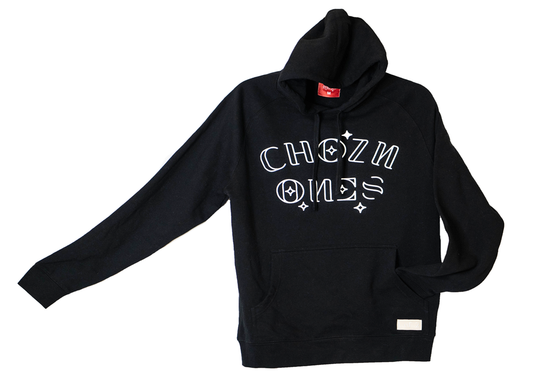 Chozn Ones Unisex Black Heavyweight Hoodie